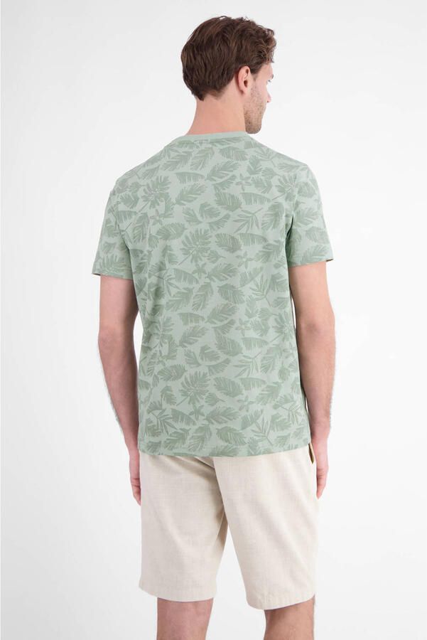 LERROS regular fit T-shirt groen - Foto 2