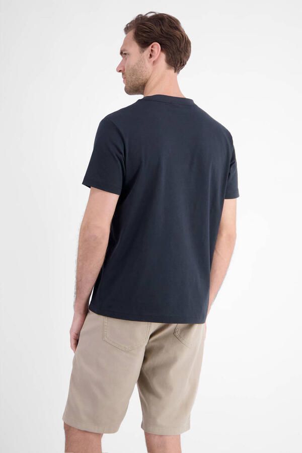 LERROS regular fit T-shirt met print donkerblauw - Foto 2