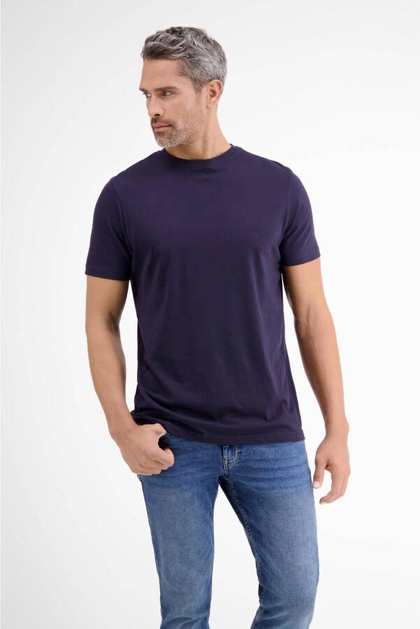 Lerros T-shirt dubbelpack T-shirt ronde hals in premium katoenkwaliteit