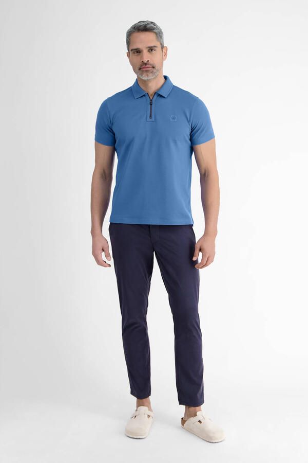 Lerros Regular fit poloshirt met logodetail - Foto 2