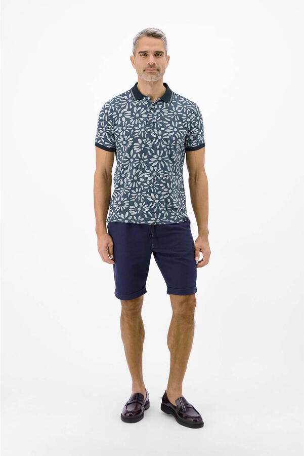 LERROS regular polo blauw - Foto 2