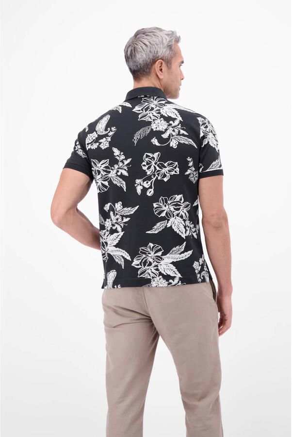 Lerros modern fit poloshirt met labeldetail - Foto 3