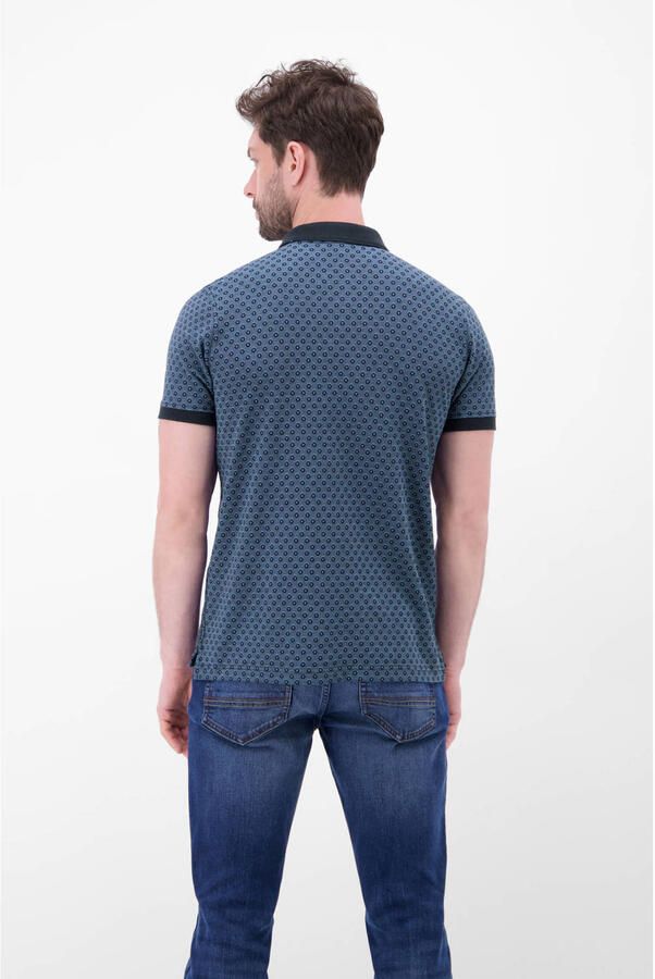 LERROS regular polo donkerblauw - Foto 3