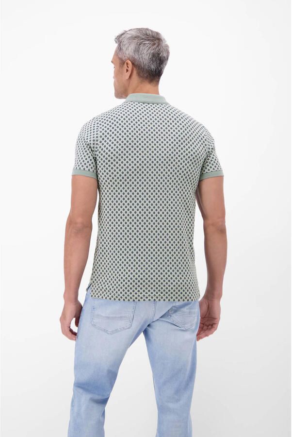 LERROS regular polo grijsblauw - Foto 2
