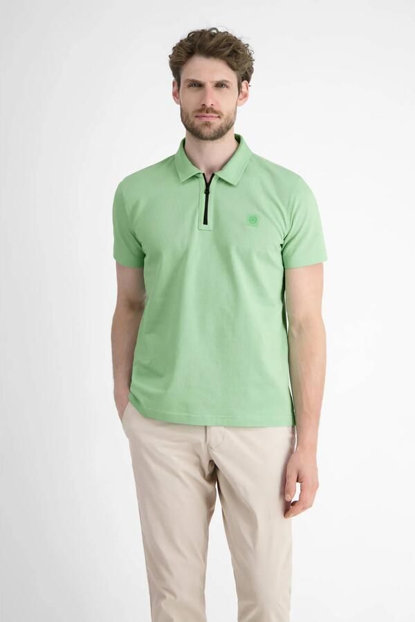 Lerros Regular fit poloshirt met logodetail - Foto 3