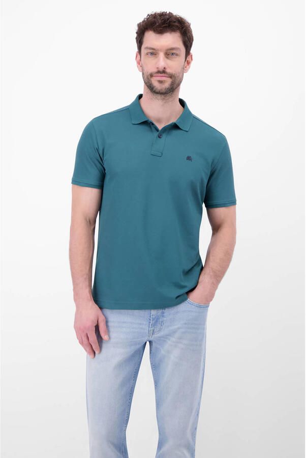 Lerros poloshirt met gestikt logo model 'PERFORMANCE'