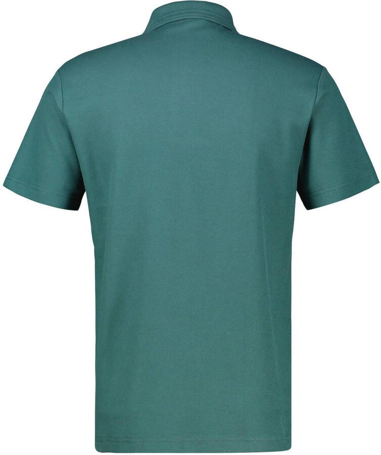 Lerros regular fit poloshirt met labeldetail en knoopsluiting - Foto 2