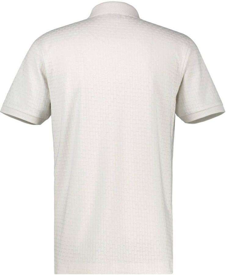 Lerros regular fit poloshirt met korte ritssluiting - Foto 2