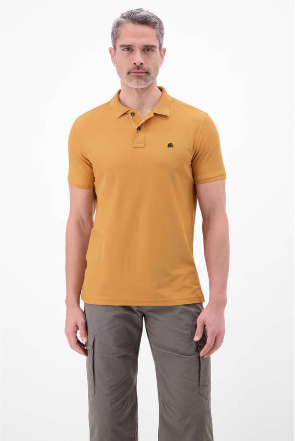 Lerros poloshirt met gestikt logo model 'PERFORMANCE'