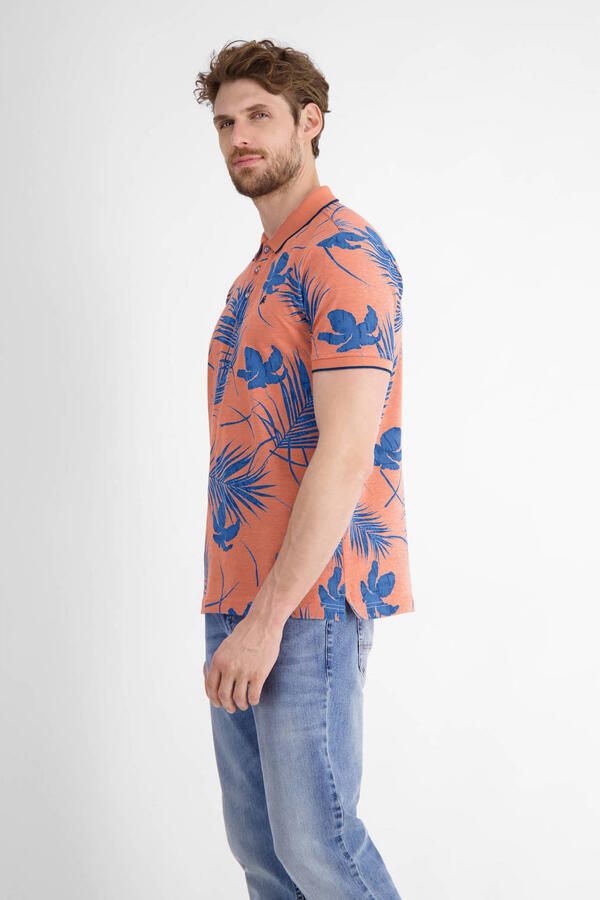 Lerros Poloshirt modieus poloshirt zomers gedessineerd