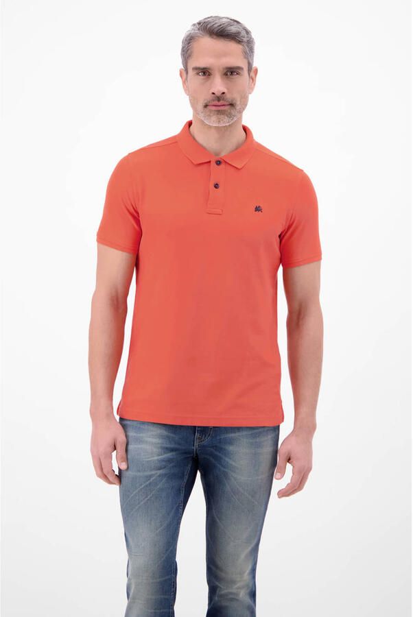 Lerros poloshirt met gestikt logo model 'PERFORMANCE'