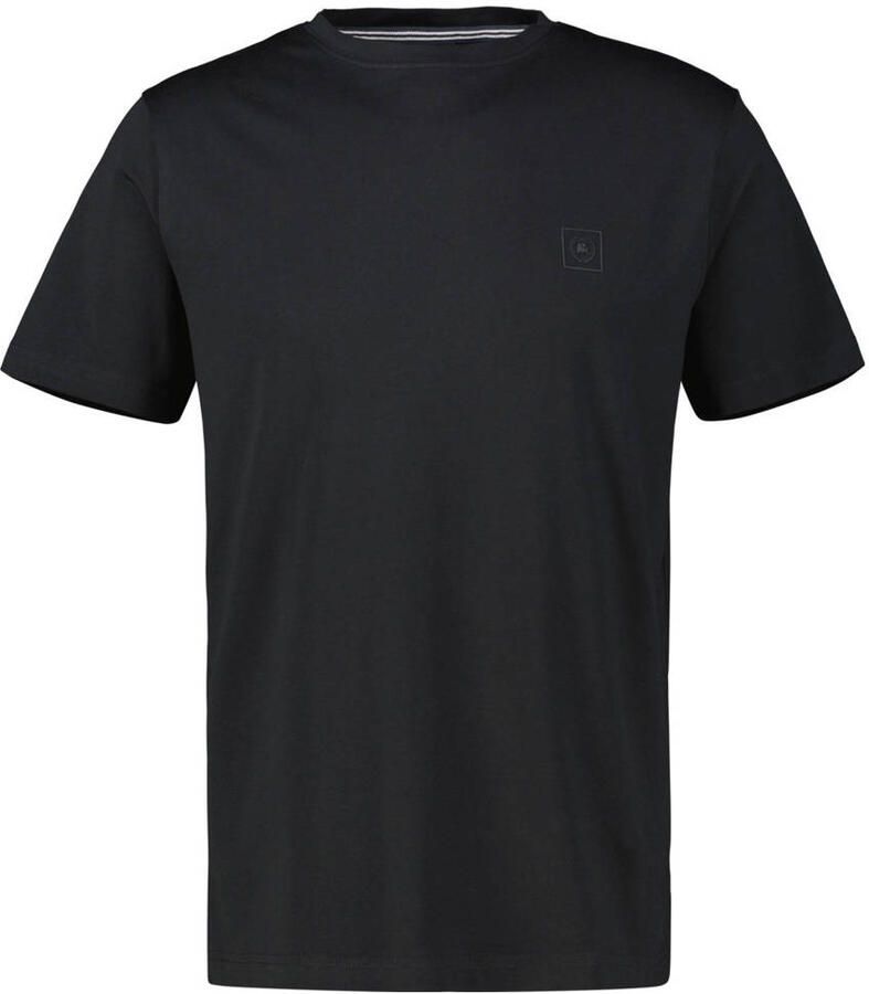 LERROS regular T-shirt zwart