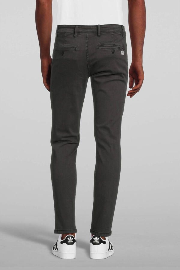 Lerros Slim fit chino met ceintuurlussen. - Foto 2