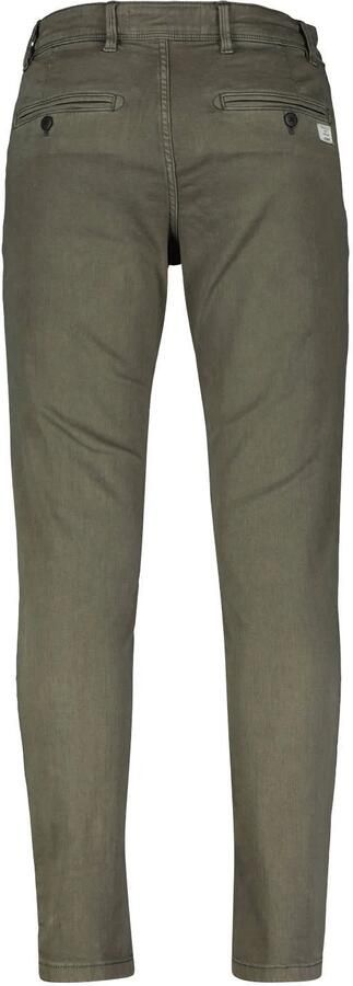 LERROS slim fit chino olijfgroen - Foto 4