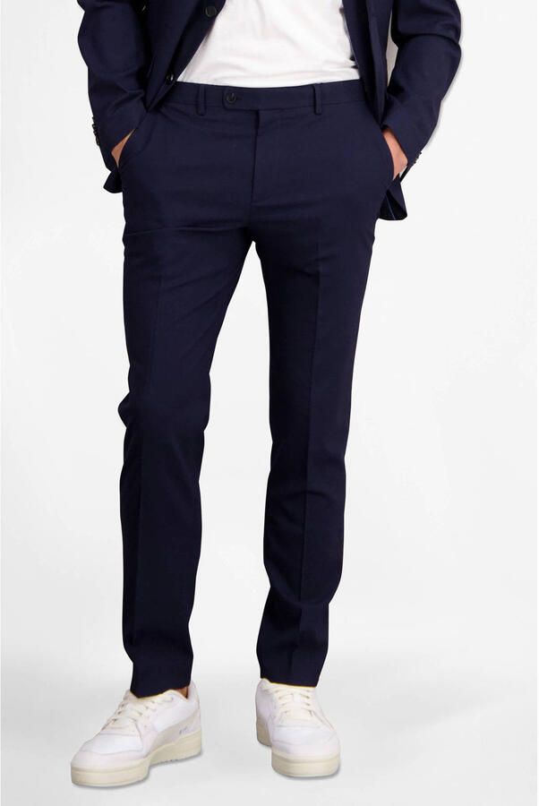 Lerros Goed te combineren broek heren pantalon met stretchpercentage recht gesneden (set)
