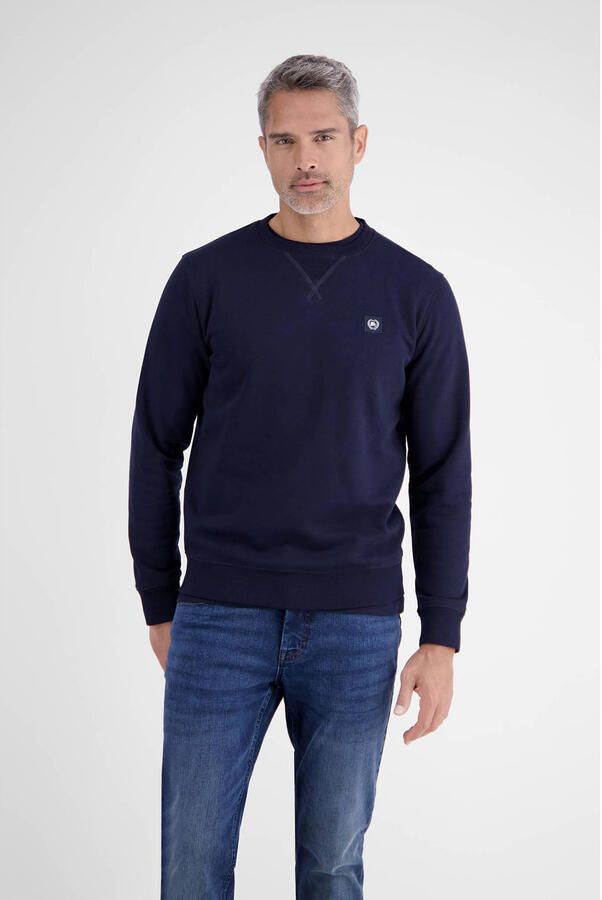 Lerros Sweatshirt met labelpatch - Foto 2