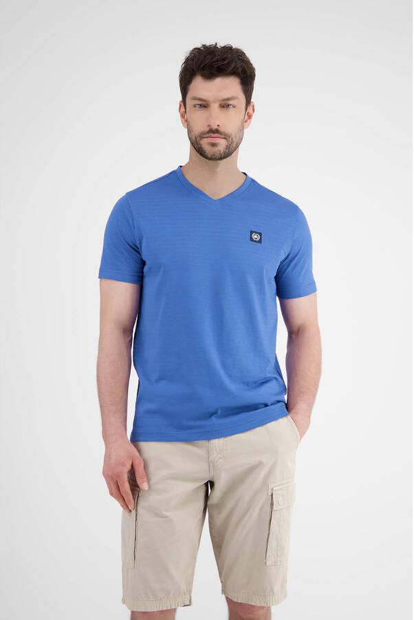 Lerros T-shirt heren T-shirt met V-hals - Foto 2