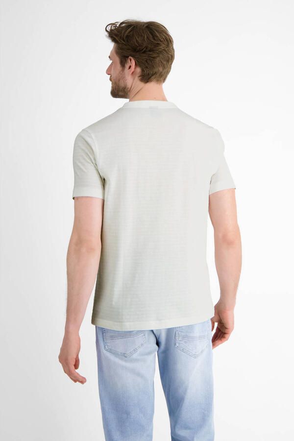 Lerros T-shirt heren T-shirt met V-hals