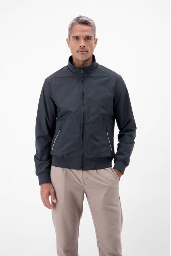 Lerros regular fit jack met opstaande kraag