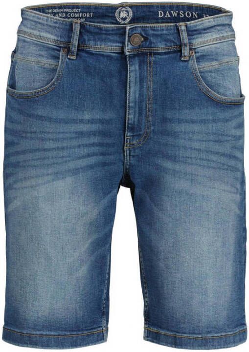 LERROS regular fit jeans Dawson short strong blue