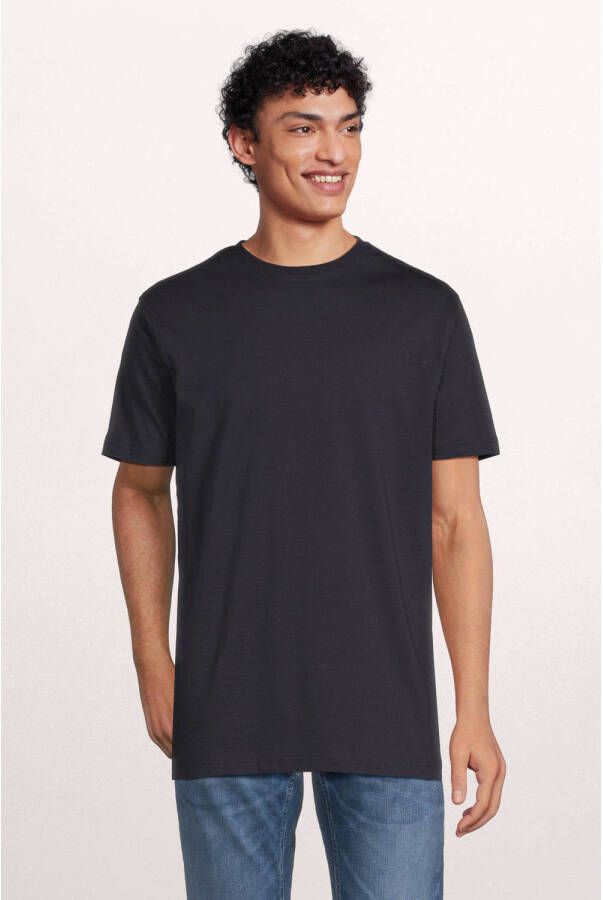 LERROS regular fit T-shirt navy (set van 2)