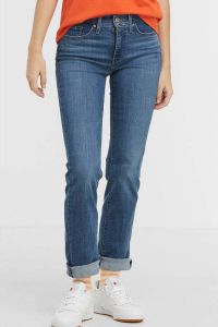 Levi's 300 Shaping straight fit jeans met stretch model '314' 'Water