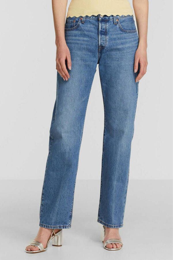 Levi's 501 90'S jeans uit de Responsibly Made collectie Blauw Dames