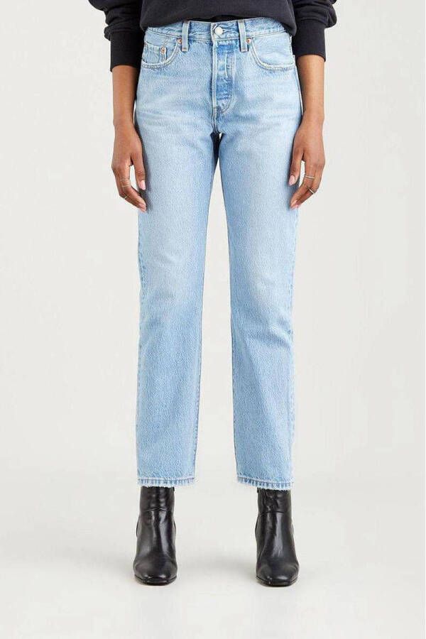 Levi's 300 Straight fit jeans met stretch model '501' 'Water