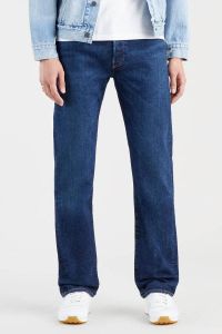 Levi's Jeans 501 Original Fit Donkerblauw