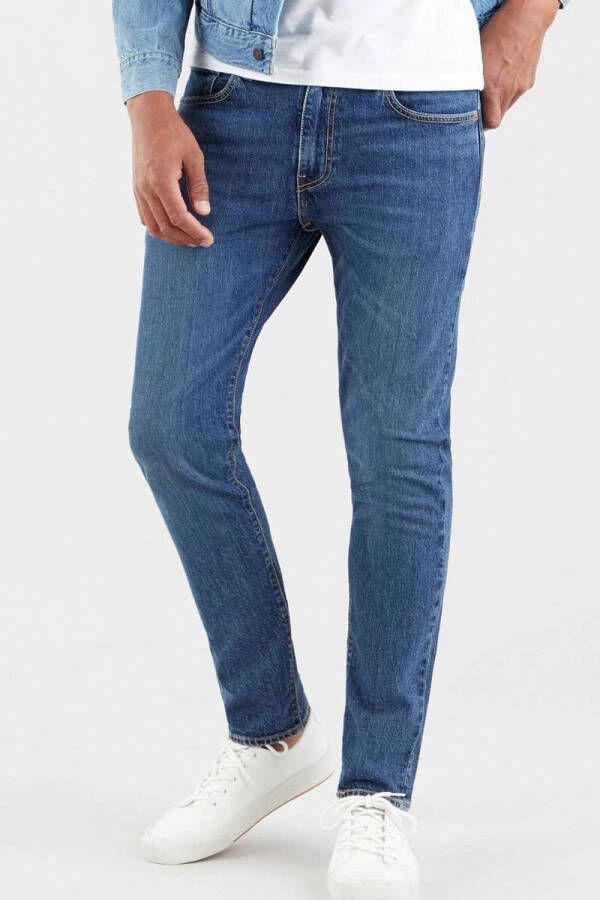 Levi's Heren Jeans met Lage Taille en Rechte Pijpen Brown Heren