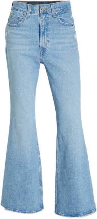 Levi's Flared cut high rise jeans met stretch model '70s'
