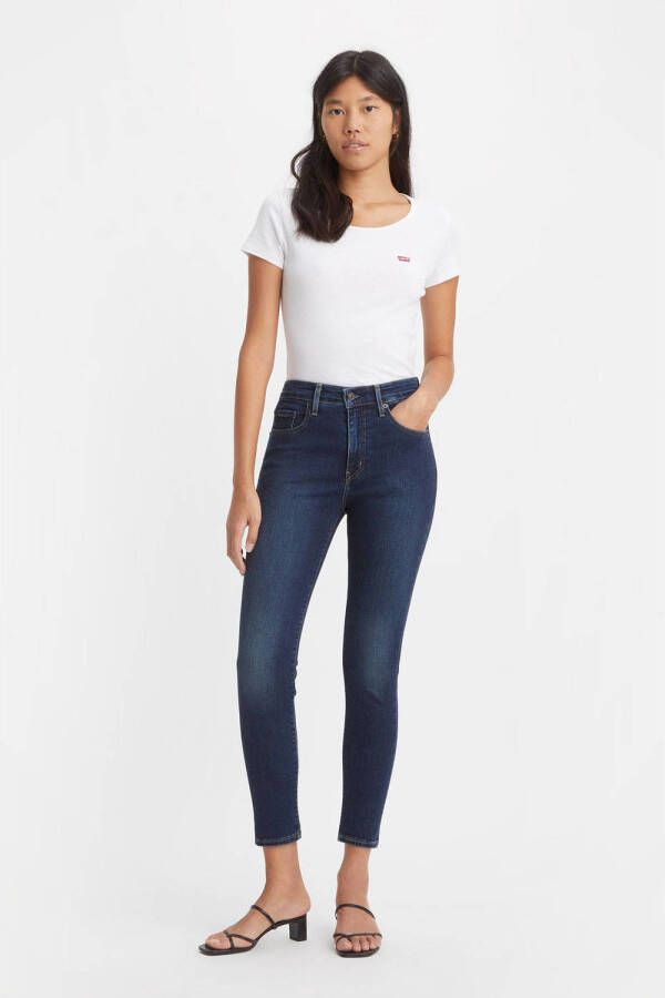 Levi's Hoge Taille Skinny Jeans Blauw Swell Blauw Dames