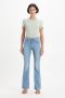 Levi's High-waisted Slim Fit Bootcut Jeans Blue Dames - Thumbnail 1