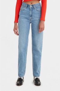 Levi's 80's high waist mom jeans medium indigo worn in