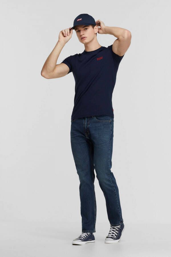 Levi's Slim fit T-shirt met labelprint in een set van 2 stuks