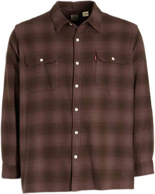 Levi's Plus Levi's Plus Geruit overhemd LE BIG JACKSON WORKER met borstzakken