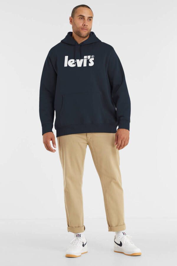 Levi's Big and Tall hoodie Plus Size met logo olijfgroen