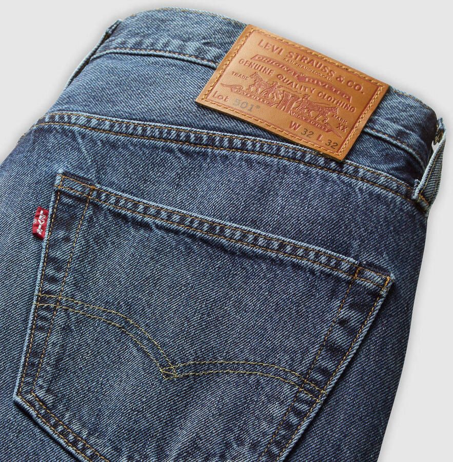 Levi's Big and Tall 501 straight leg jeans change your mind - Foto 5