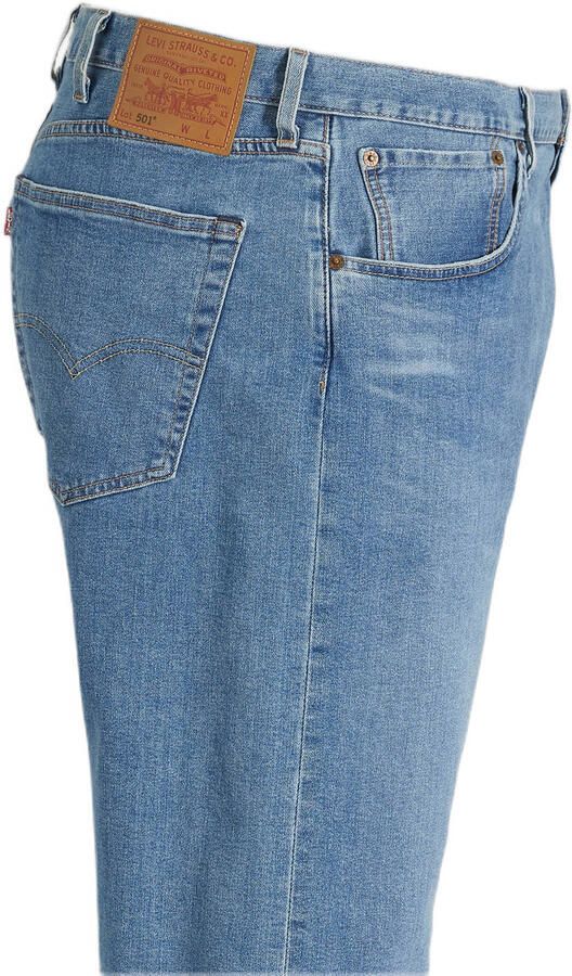Levi's Big and Tall 501 straight fit jeans Plus Size medium ind - Foto 4