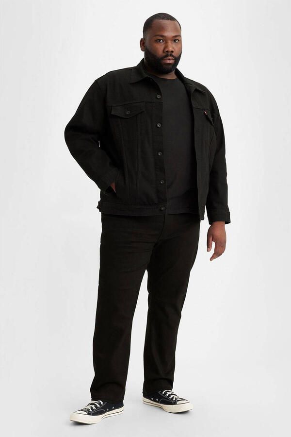 Levi's Big and Tall slim fit jeans 511 Plus Size black denim