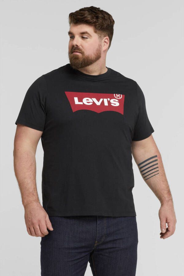 Levi's® Plus T shirt BIG GRAPHIC TEE met logo frontprint
