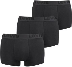 Levi's Boxershorts 3-Pack Uni Zwart Heren
