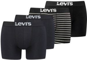 Levi's boxershort SOLID BASIC & VINTAGE STRIPE (set van 4)