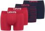 Levi's boxershort SOLID BASIC & VINTAGE STRIPE (set van 4) - Thumbnail 1