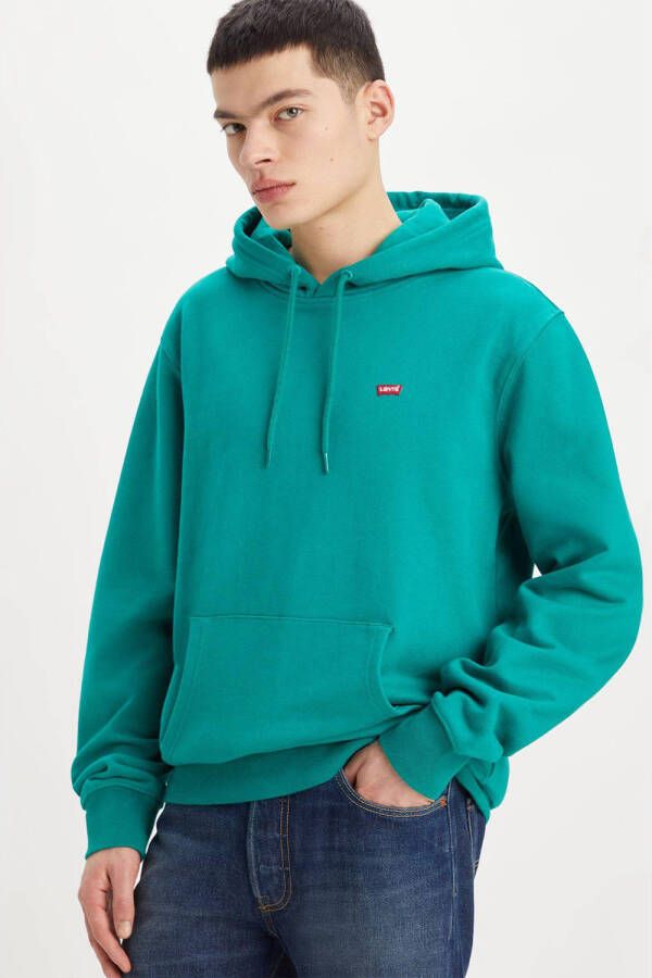 Levi's hoodie met logo groen