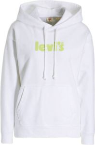 Levi's Levi Strauss Co White Women& hoodie Wit Dames