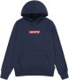 Levis Levi's Kids hoodie met logo donkerblauw Sweater Logo 140 - Thumbnail 1