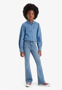 Levi's Kids 726 high waist flared jeans blue maq