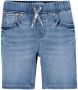 Levis Levi's Kids skinny jeans bermuda Dobby salt lake Denim short Blauw Jongens Stretchdenim 116 - Thumbnail 1