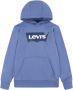 Levi's Kids hoodie Batwing met logo blauw - Thumbnail 1